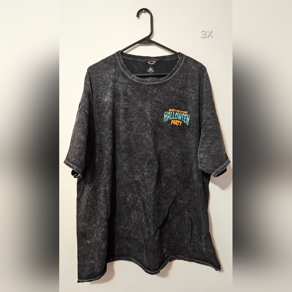 Disney Parks Mickeys Not So Scary Halloween (MNSSHP) Tee From 2022, Size 3X